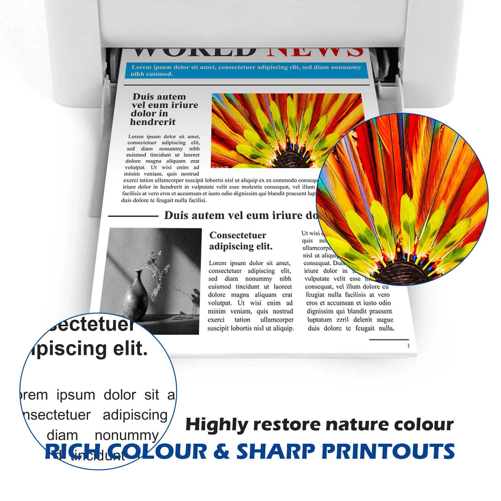 Фото Сменный чернильный картридж ShinColor 63XL для принтера HP 63 XL, чернильный картридж для принтера Deskjet 1110 1111 1112 2130 2131 №5