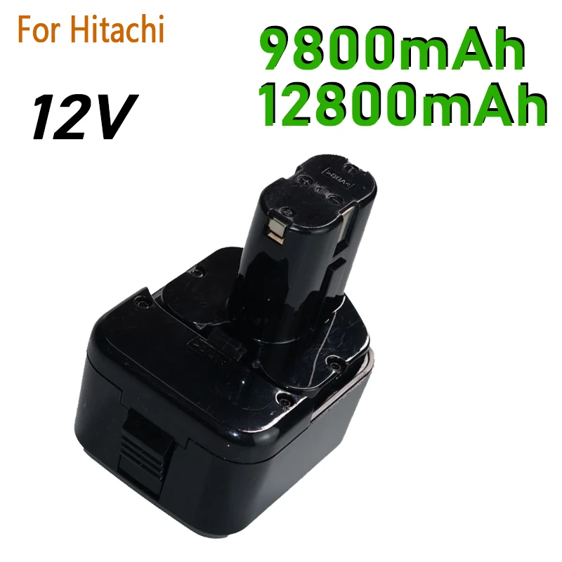 

9800mAh/12800mAh 12V NI-MH High Quality Tool Battery For Hitachi 12V EB1220BL EB1212S WR12DMR CD4D DH15DV C5D DS 12DVF3