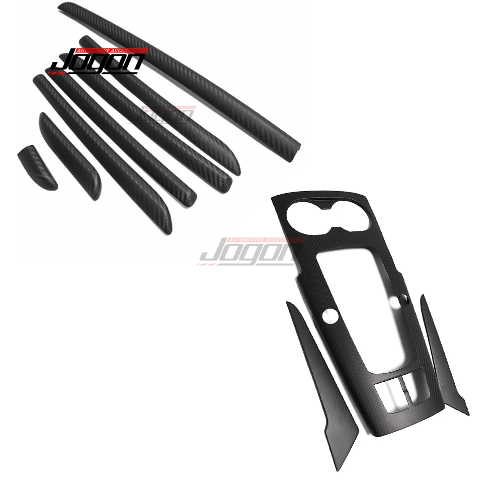 10 шт. матовое углеродное волокно для Audi A3 8V S3 RS3 2014-2018 Автомобильная внутренняя