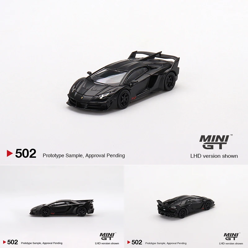 

Модель литая черная матовая автомобильная, 502 дюйма, 1:64