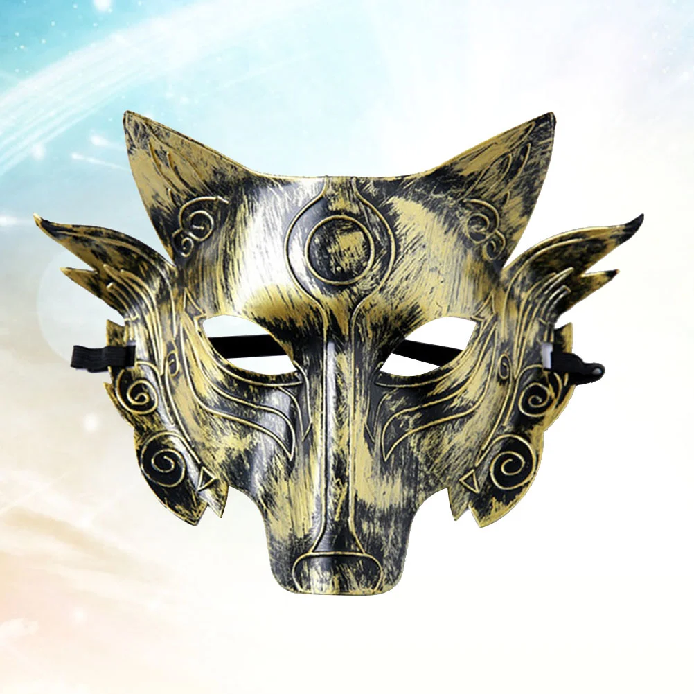 

4 Pcs Outfit Men Halloween Animal Halloween Wolf Costume Halloween Wolf Masks Halloween Plastic Halloween Wolf