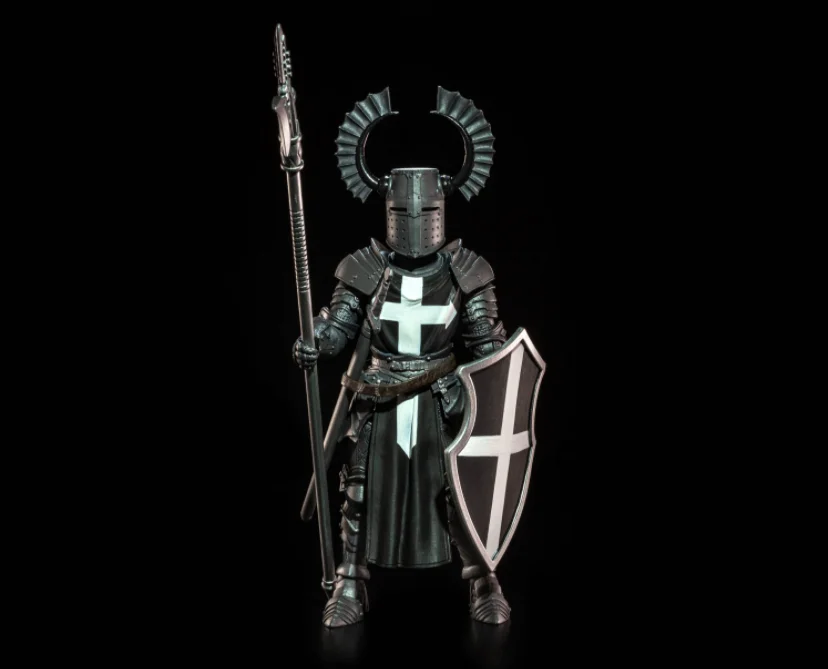 Экшн-фигурка The Four Horsemen Mythic Legion 1th Lineup Deluxe Dark Templar Builder 7 дюймов игрушка в подарок -