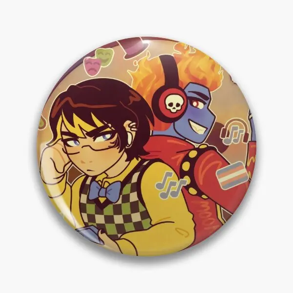 Джексон Джекил и Холт Гид мягкая булавка на пуговицах мультяшный женский значок