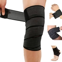 soft elastic sports wrist knee ankle arm support wrap knee band brace sports protector ankle knee finger arm bandage