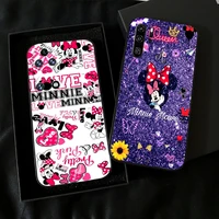 mickey minnie mouse cartoon phone case for huawei p50 p40 p30 p20 pro lite 5g for huawei p smart z 2021 soft silicone cover tpu
