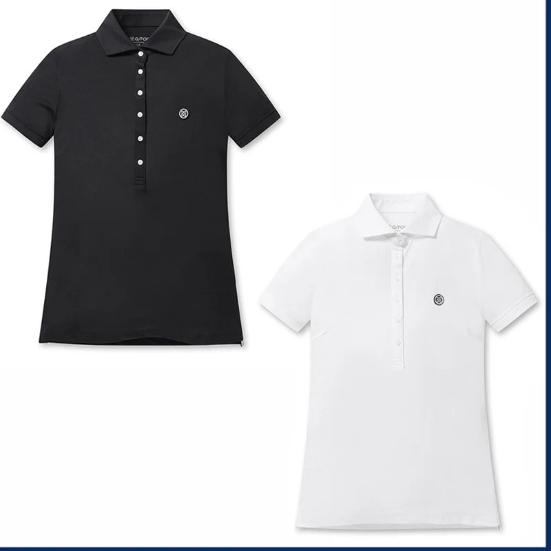 

Женская футболка-поло с коротким рукавом, из дышащего материала