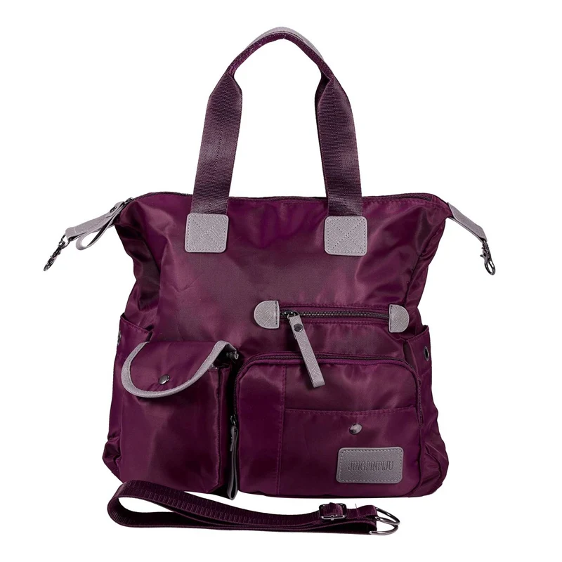 

New Ladies Fashion Waterproof Oxford Tote Bag Casual Nylon Shoulder Bag Mummy Bag Large Capacity Canvas Bag