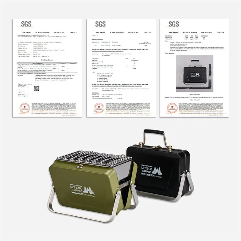 Мини-гриль для барбекю портативный складной съемный ручной гриль кемпинг на