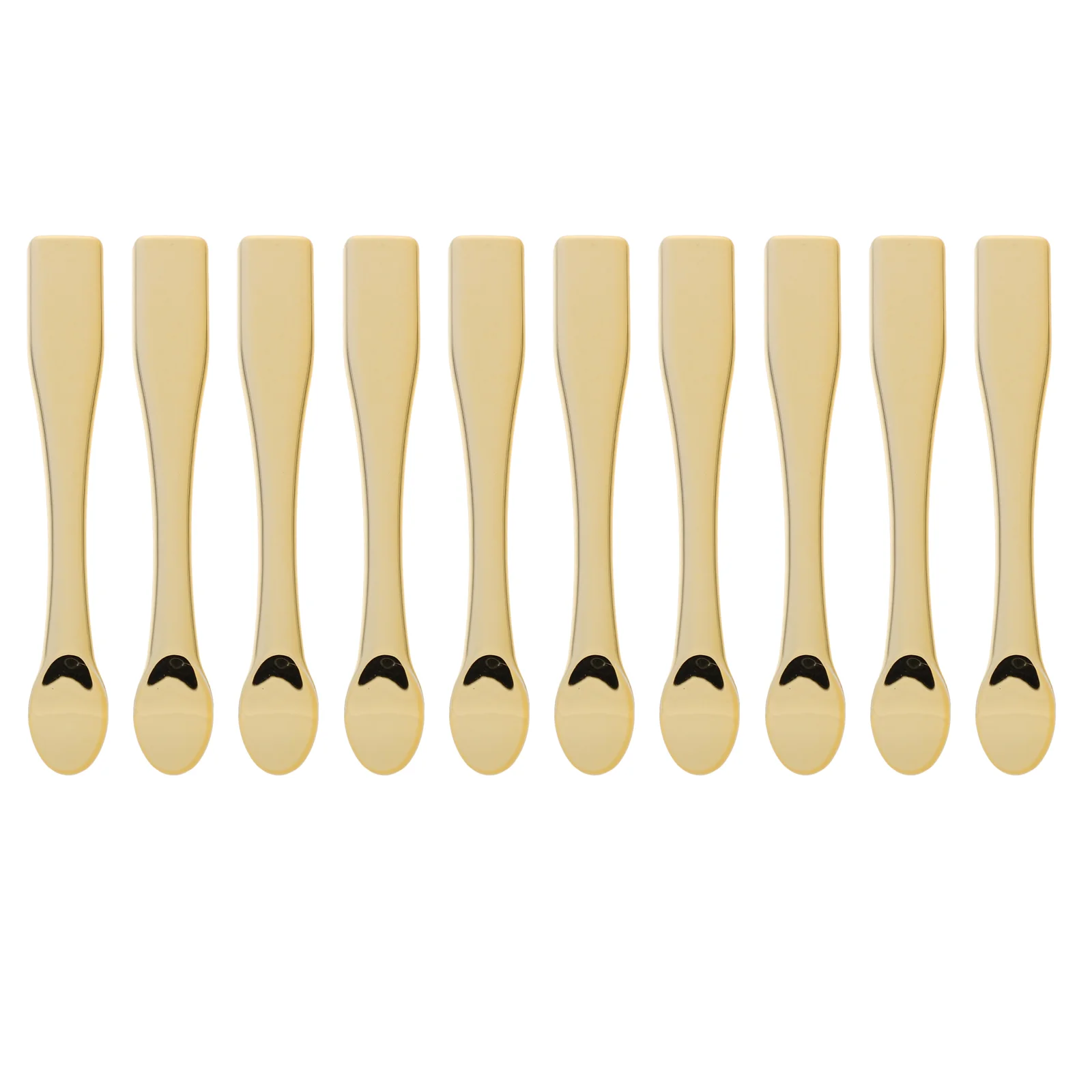 

Spoon Spatula Spoonsbeauty Gold Cream Makeup Scoop Facial Mini Face Spatulas Scoops Reusable Cosmetics Mixing Eye Skin Care