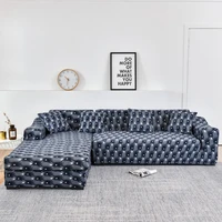 geometric elastic sofa covers for living room needs order 2 pieces sofa cover if l style sectional corner sofa capa de sofa