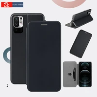 Flip Leather Wallet Case for Xiaomi Redmi Note 10S Pro Poco NFC Pro Phone Cover