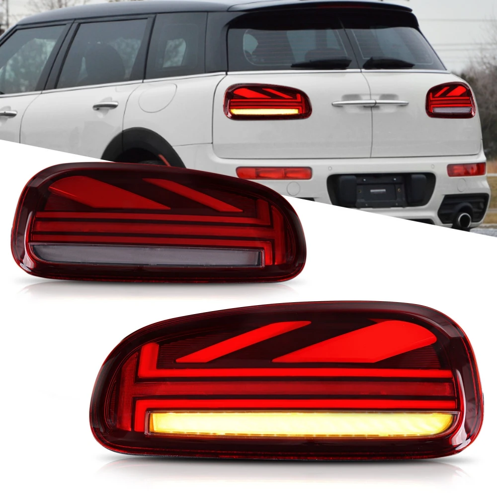 

Car lights For BMW Mini F54 Taillights 2015-2020 Running+Brake+Reverse+Fog+Sequential Turn Signal Full-LED Tail Lamp Assembly