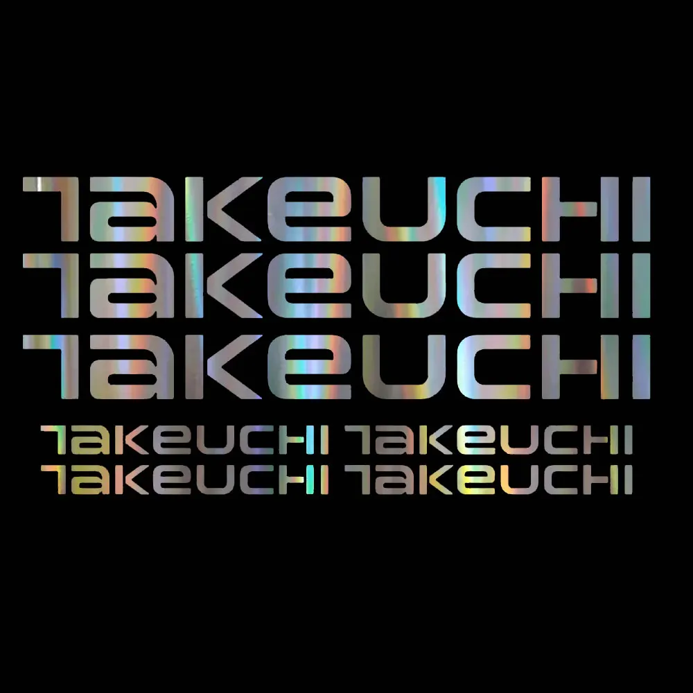 Набор наклеек для экскаватора-Экскаватора TAKEUCHI 7