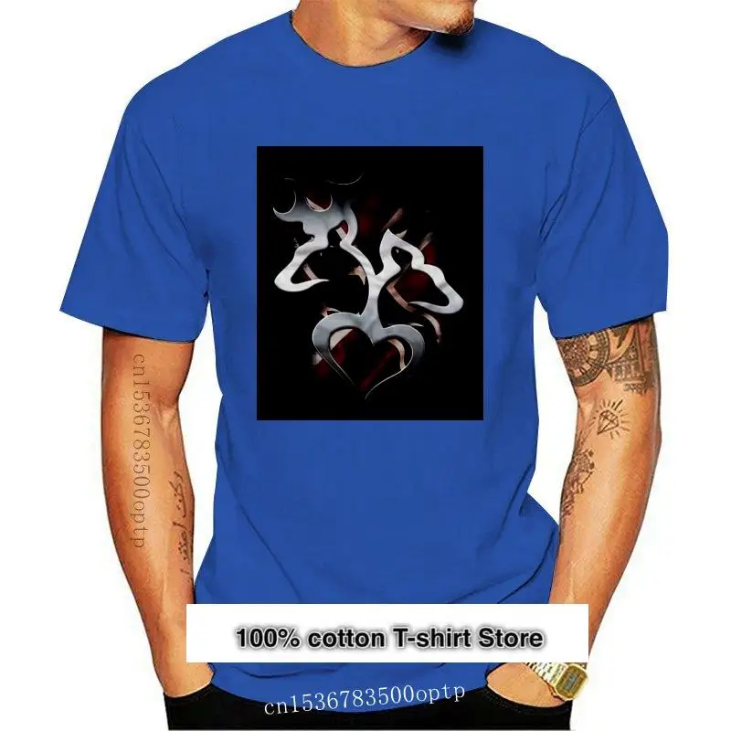 

Camiseta divertida para hombre y mujer, camisa de moda con cuello de ciervo rojo, nueva