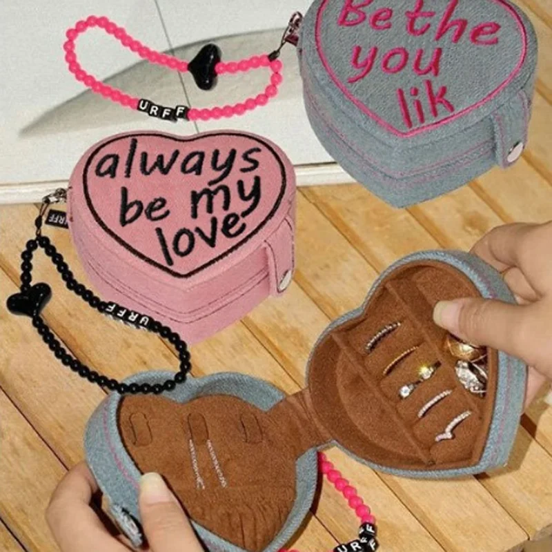 Мини-шкатулка для ювелирных изделий в форме сердца