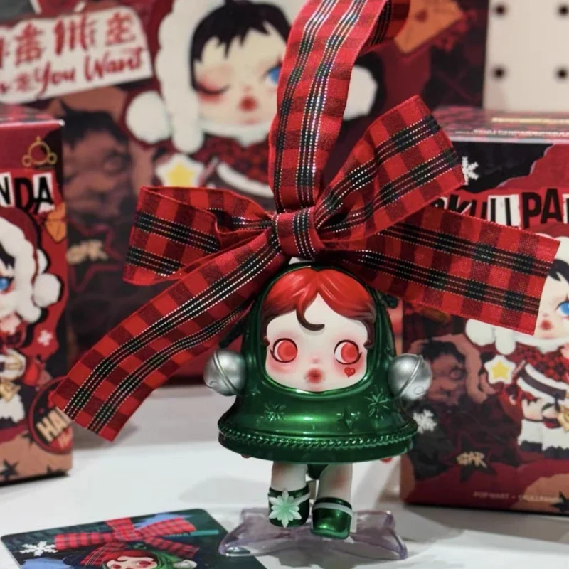 Новая оригинальная фигурка Skullpanda Tell Me What You Want Series рождественская ограниченная