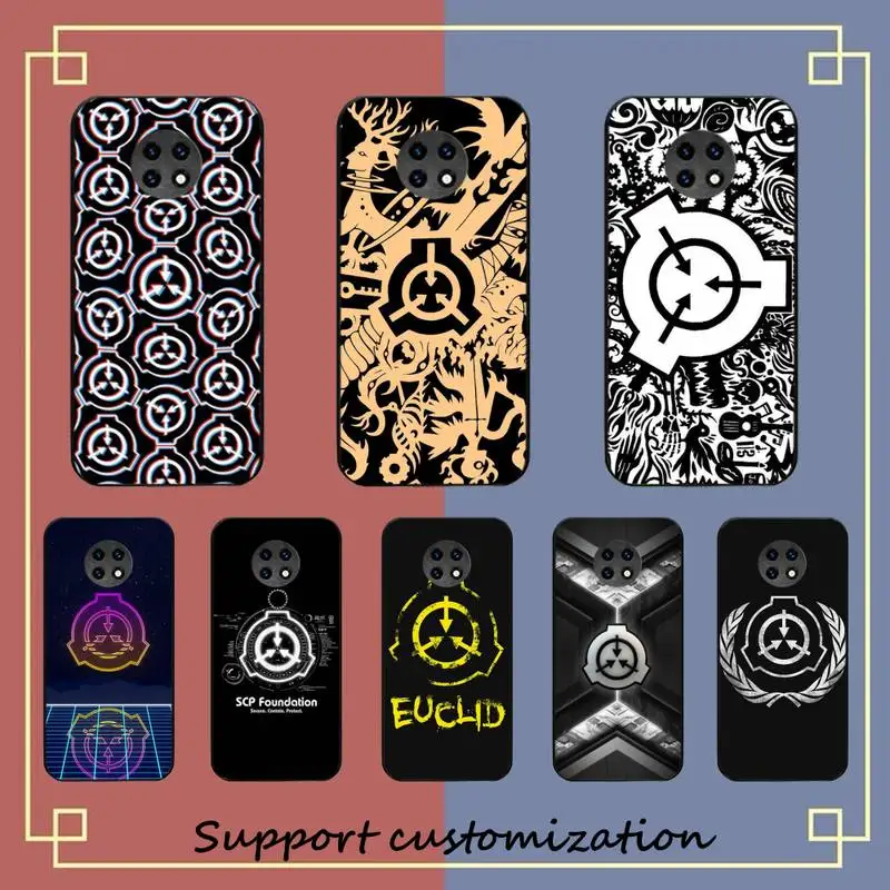 

The SCP art Phone Case For Xiaomi Redmi Note 8A 7 5 Note 8pro 8T 9Pro TPU Coque for note 6pro