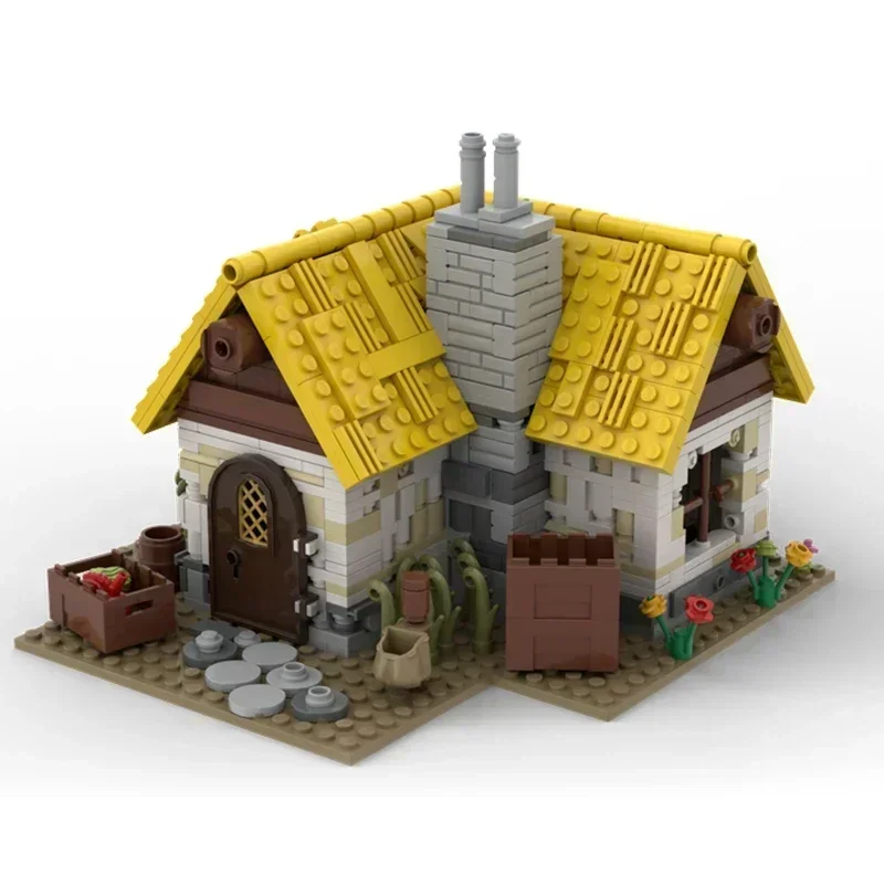 Конструктор Moc средневековый фермерский дом 952 деталей