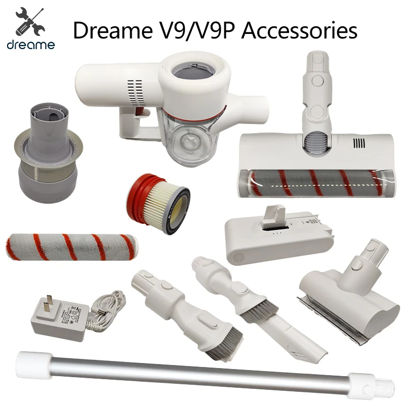 Original Dreame V9 Accessories HEPA Filter Roller brush Moto