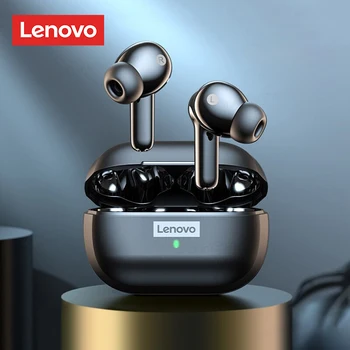 Original Lenovo LP1S TWS Bluetooth 5.0 Earphone Wireless Headphone Waterproof Headsets Sport Earbuds With Mic For Android IOS 1