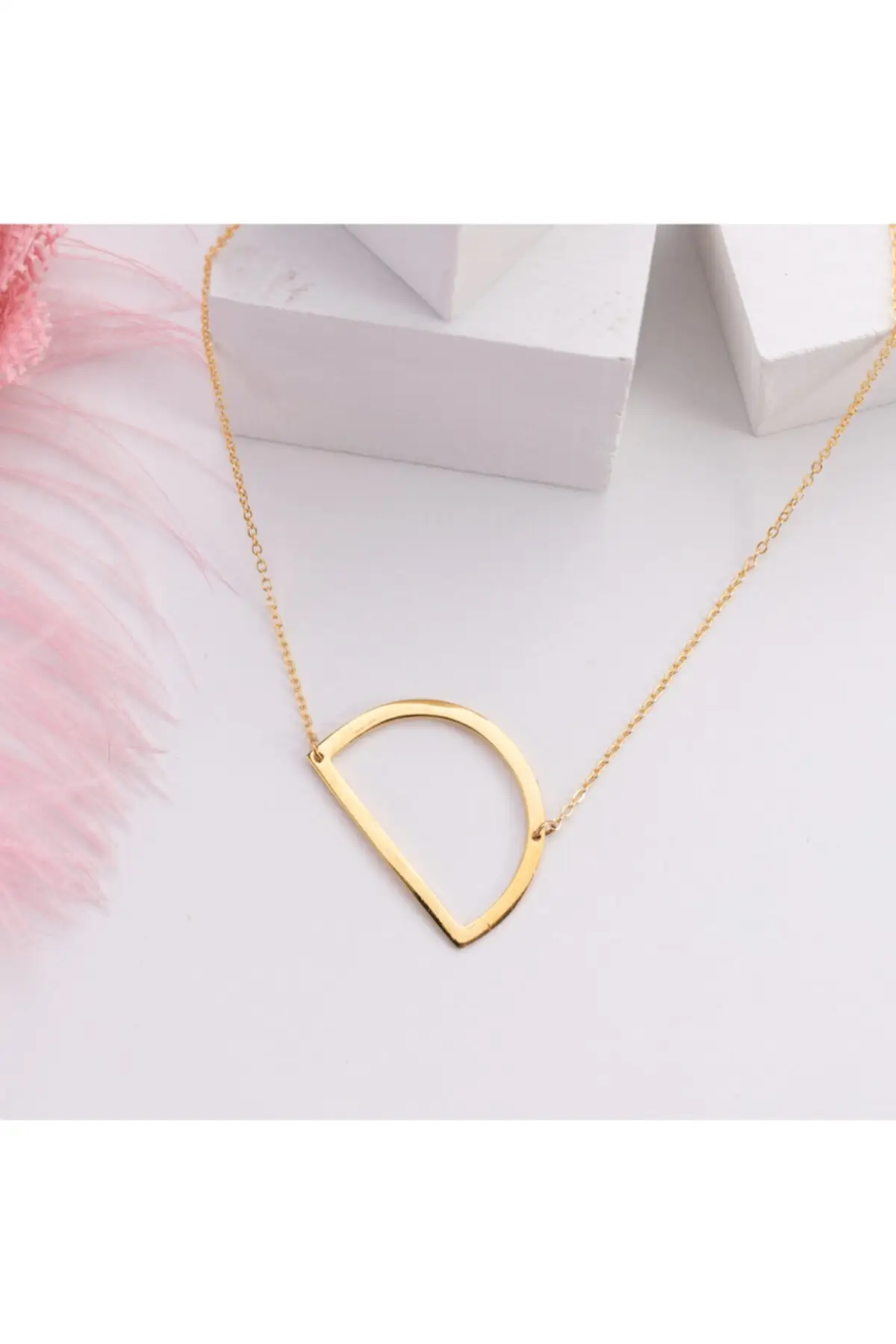 

Женское модное ювелирное ожерелье с буквой d