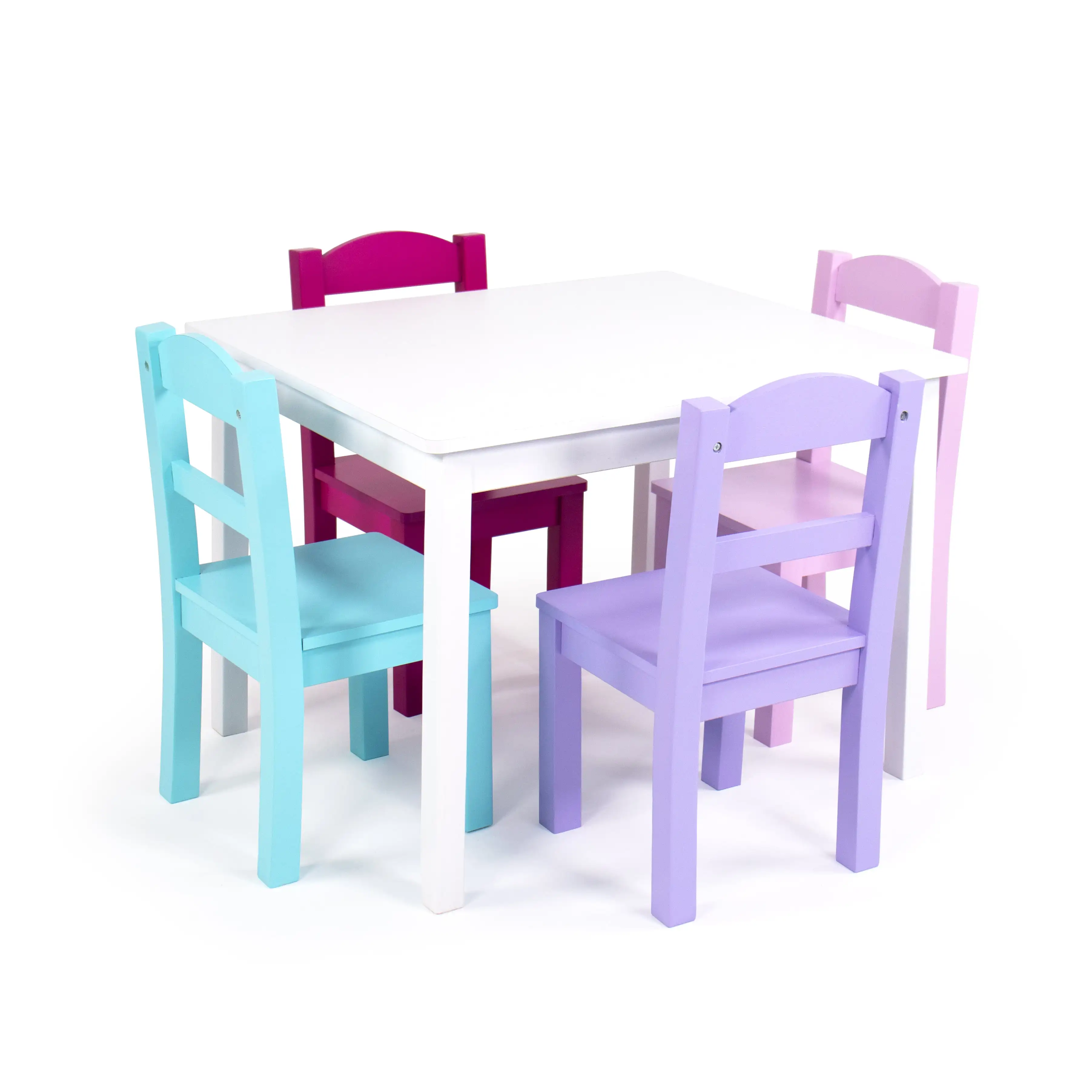 

Tot Tutors Forever 5 Piece Kids Table and Chair Set