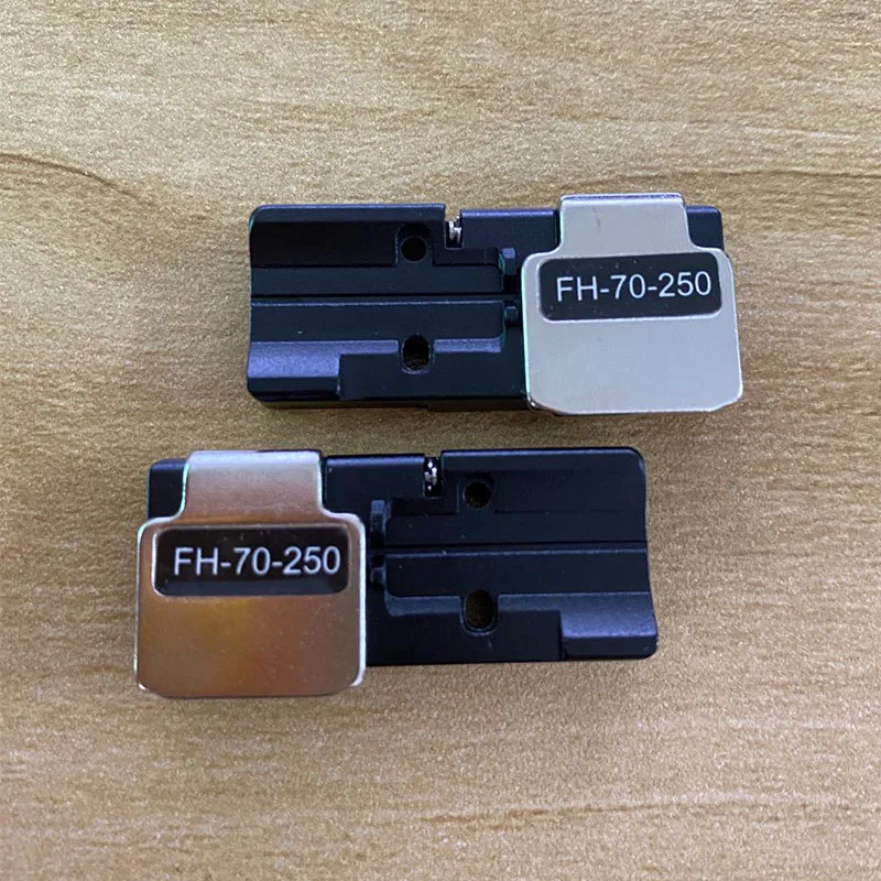 1 Pair FH-70-250 Optic Fiber Fusion Splicers Single Core Bare Fiber Clamps Fiber Holder FSM-70R/70R+/19R+/12R/19S/80S/80S+/70S