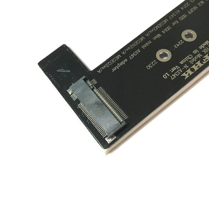 PCI-E x4 x2 M.2 NGFF M-Key NVME AHCI SSD преобразователь карты адаптер для 2014 Macbook Mini A1347 MEGEN2 MEGEM2 MEGEQ2