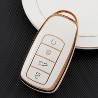 key case for car for chery tiggo 8 plus arrizo 5plus car key cover shell remote key bag buckle auto accessories ring