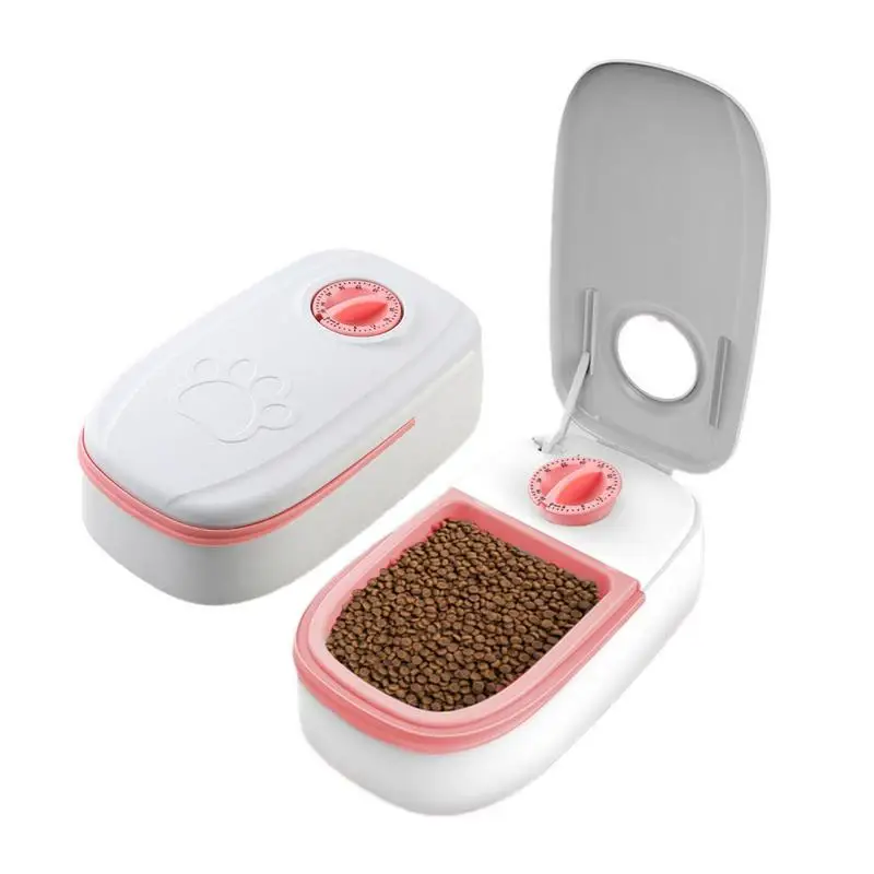 

Automatic Cat Feeders Automatic Food Feeder And Waterer Set Dog Feeding Station Water Dispenser With Programmable Timer For Wet