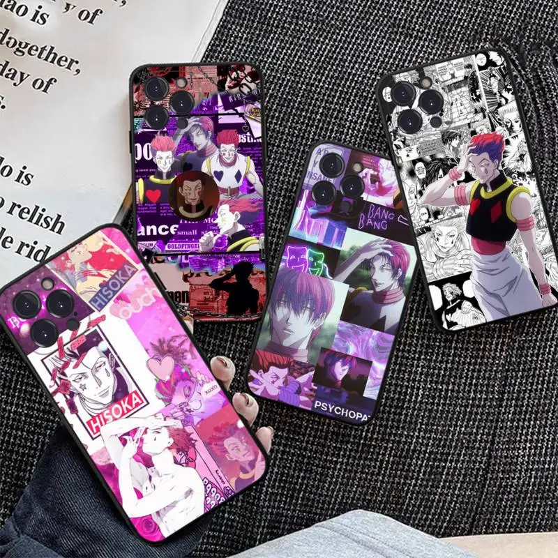 

Hisoka Anime Hunter X hunter Phone Case Silicone Soft for iphone 14 13 12 11 Pro Mini XS MAX 8 7 6 Plus X XS XR Cover