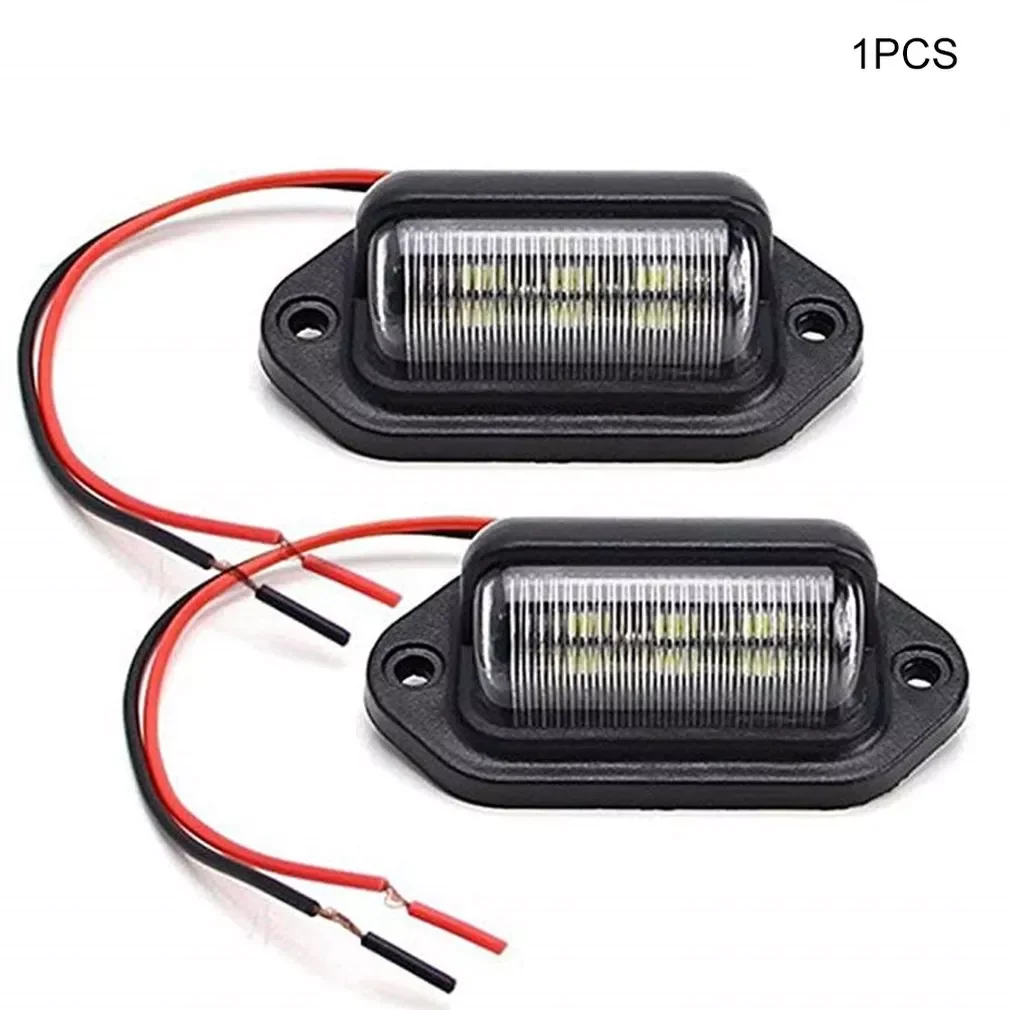 

12V LED Number License Plate Light for Car Boats Motorcycle Automotive Aircraft RV Truck Trailer Exterior Lamps