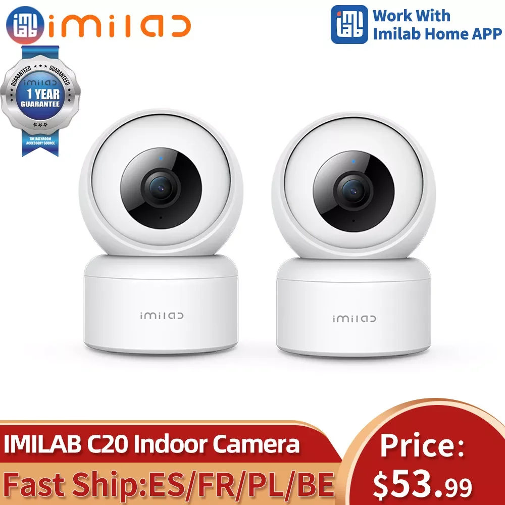 

IP-камера видеонаблюдения C20 для дома, Wi-Fi, 1080P HD, 360 °