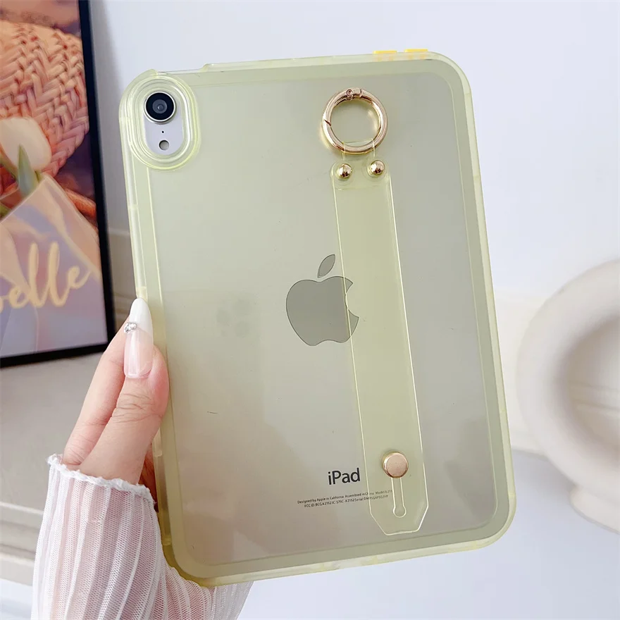 Чехол для iPad Mini 6 8 3 дюйма противоударная задняя крышка из ТПУ защитный ремешок на