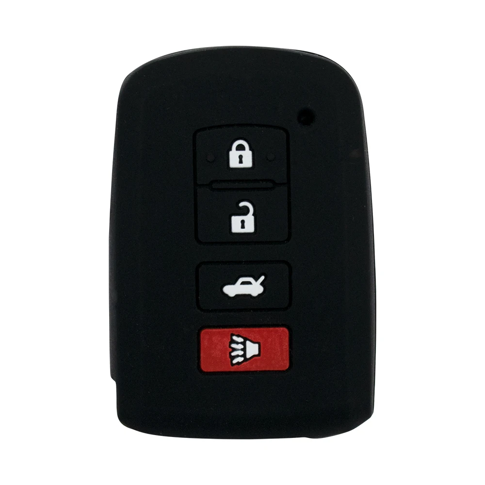 

Для Toyota RAV4 Camry Prius силиконовый чехол для ключей держатель Автомобильный чехол для ключей оболочка кожаный брелок автомобильные аксессуары