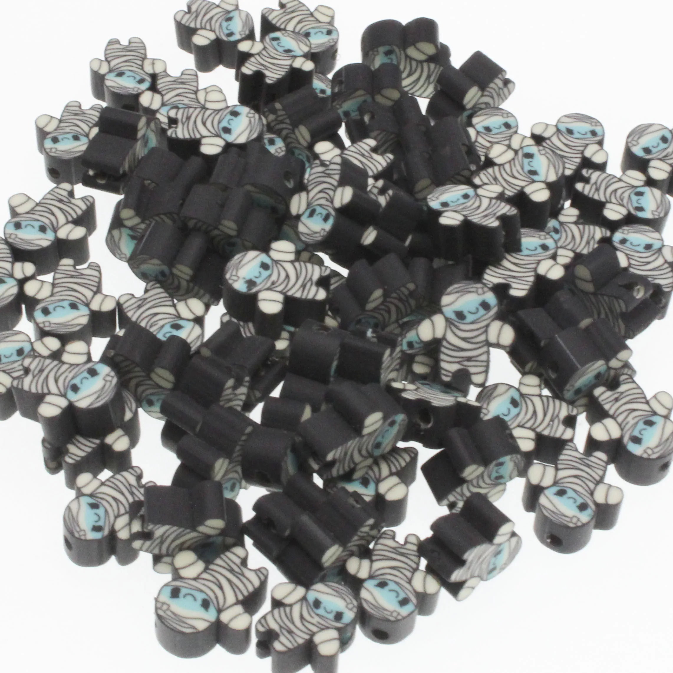 

30/50/100 шт., бусины из глины для мам