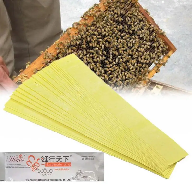 

Beekeeping Tool Portable Beekeeping Equipment Pest Control Convenient Professional Fluoramine Cyanthrin Bee Mite Medicine Strip
