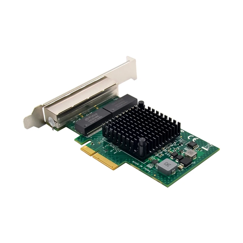 PCI-E X4 Серверная сетевая карта BCM5719 4 порта RJ45 Gigabit Ethernet серверный адаптер