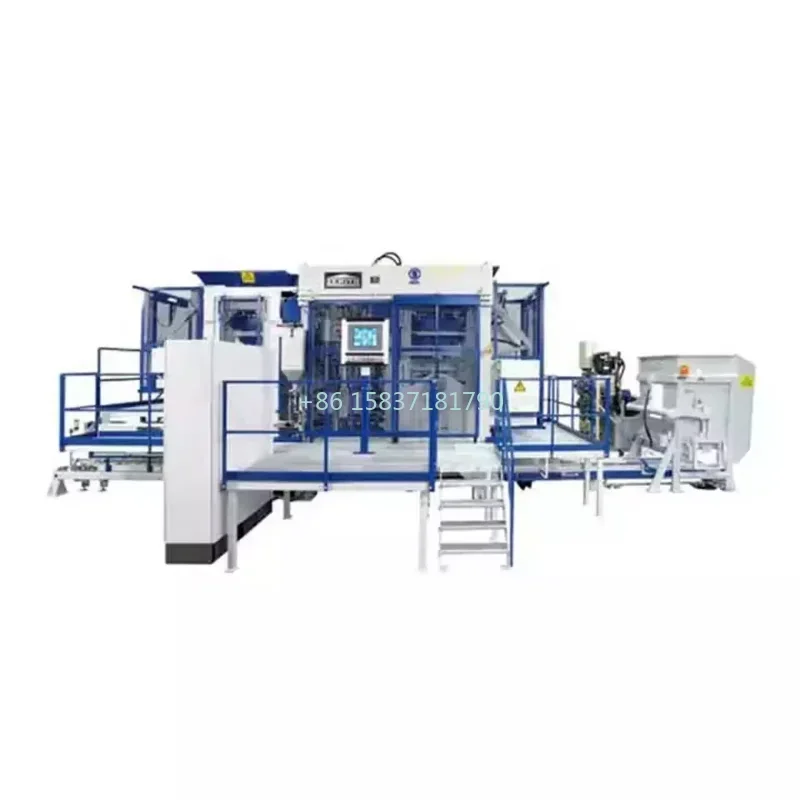 Машина для изготовления переработанных пластиковых кирпичей Автоматический