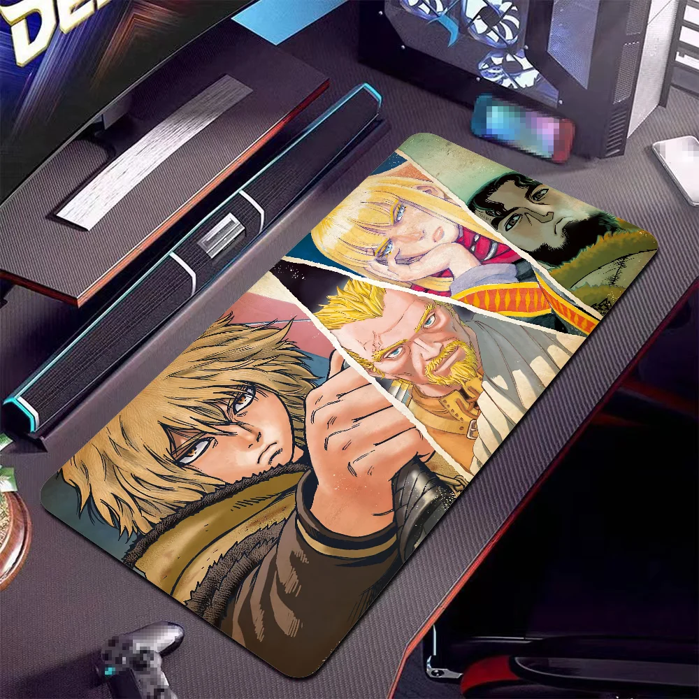 Коврик для мыши V-Vinland S-Saga в стиле аниме большой противоскользящий коврик с