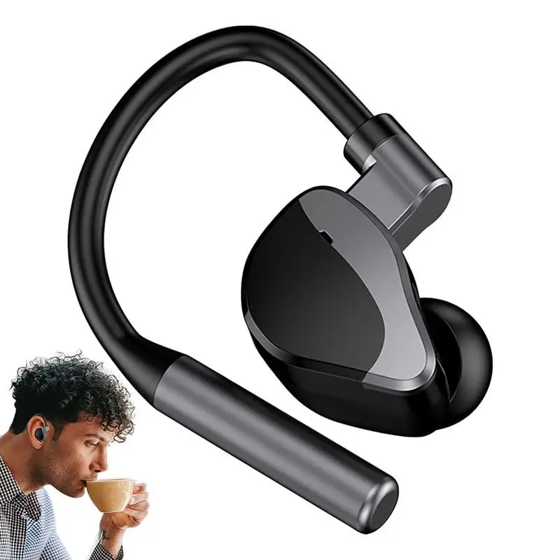 

Ear Pieces For Cell Phone Handsfree Headset Wireless Earpiece Long Time Playing Time Earbuds Headphones With Noise Cancelling