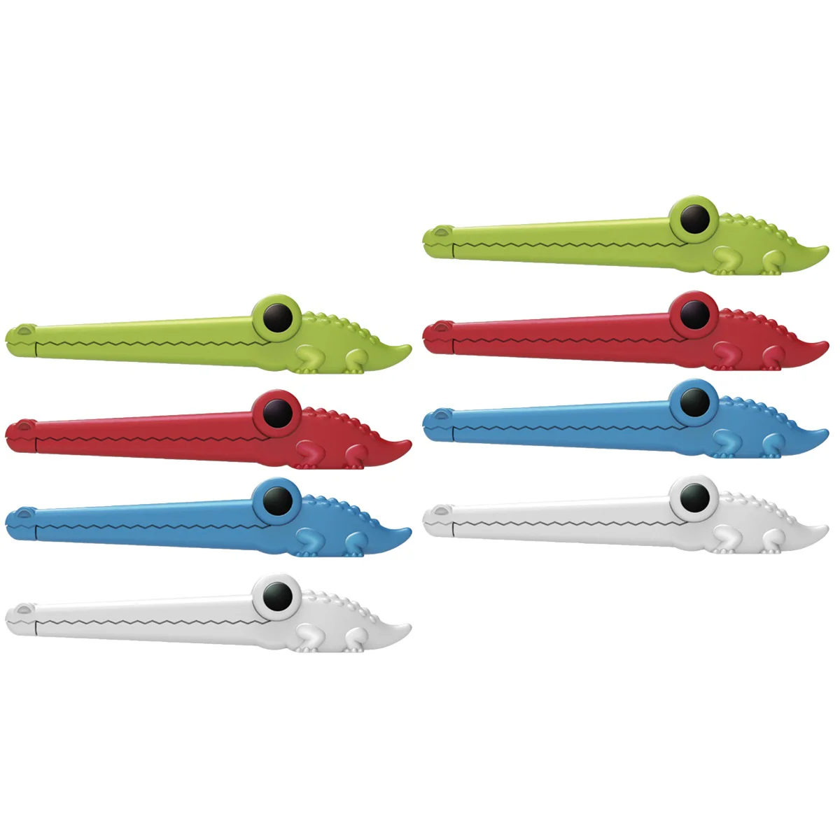 

Bagclips Sealing Clamp Clip Sealer Clamps Kitchen Chip Freshsnack Candy Pouch Suplies Freshness Closer Clothespins Keeping Seal