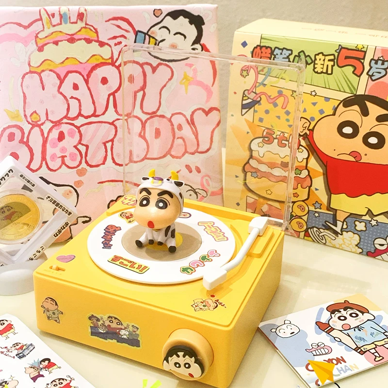 

Crayon Shin-chan Series Wireless Bluetooth Speakers Audio New Kawaii Girl Heart 3D Stereo Surround Sound Exquisite Birthday Gift
