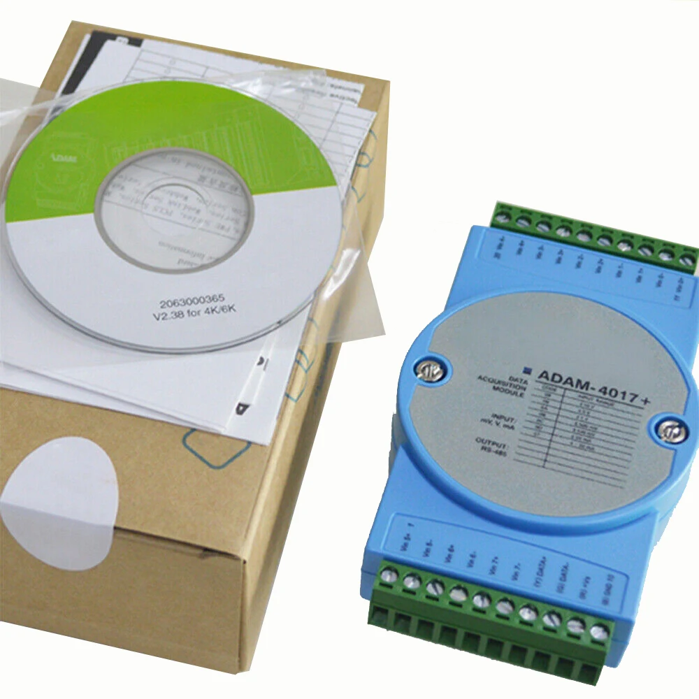 Новый оригинальный цифровой модуль ввода-вывода для ADVANTECH ADAM-4017 + 8-канальный