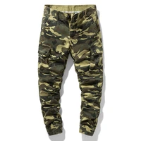 spring and autumn camouflage casual wear mens youth popular regular feet mens stretch cotton pants plus size cargo pants men