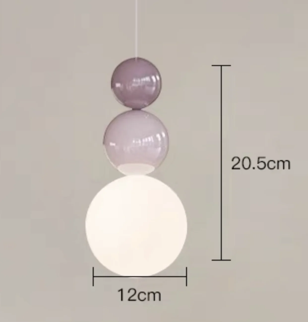 

KINLAMS Подвесной светильник кремовый