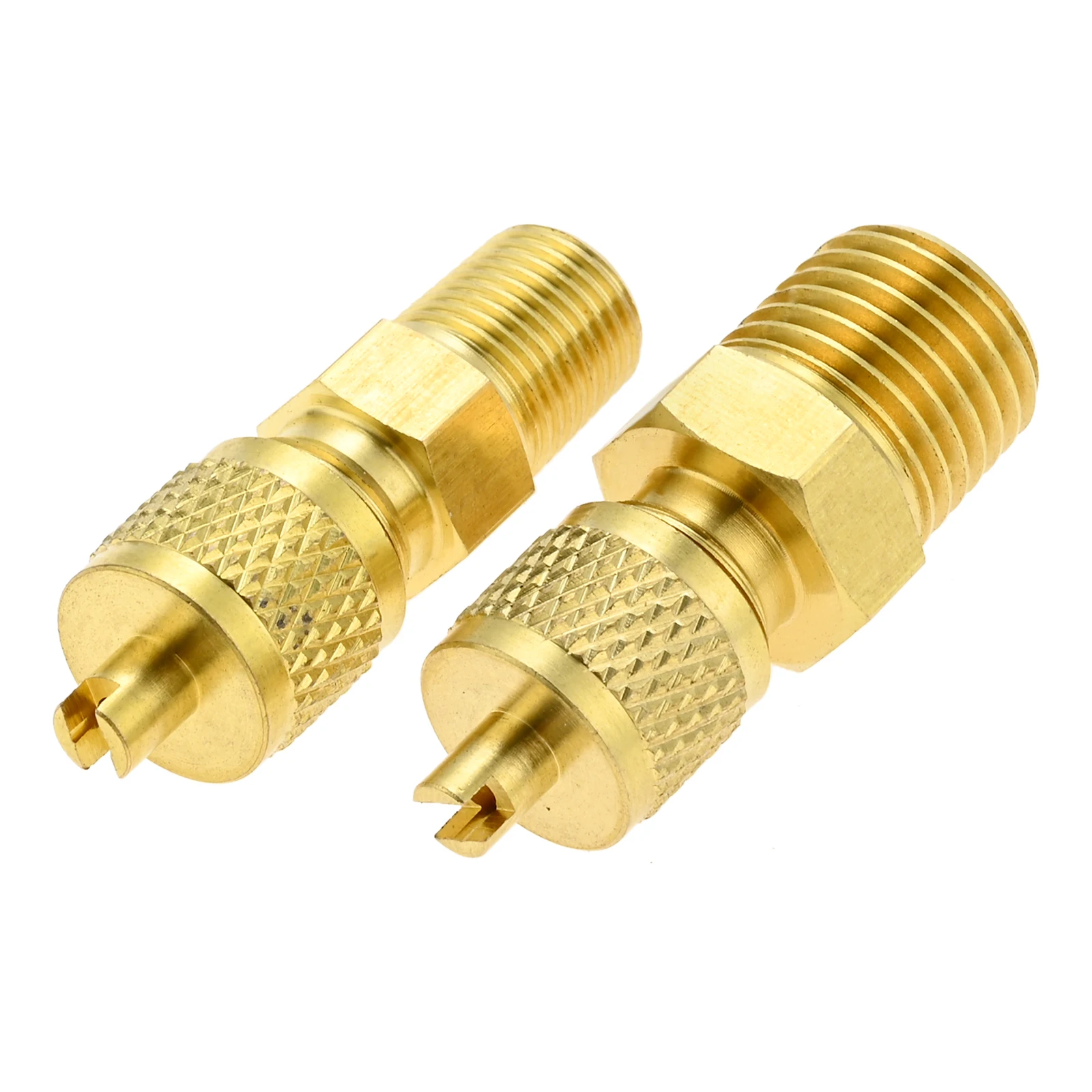 14 SAE штекер на 18NPT Женская резьба Стандартный соединитель шланга фитинги с сердечником клапана для охлаждения кондиционера (art.: 3920c7ffd3434) - 3920c7ffd3434