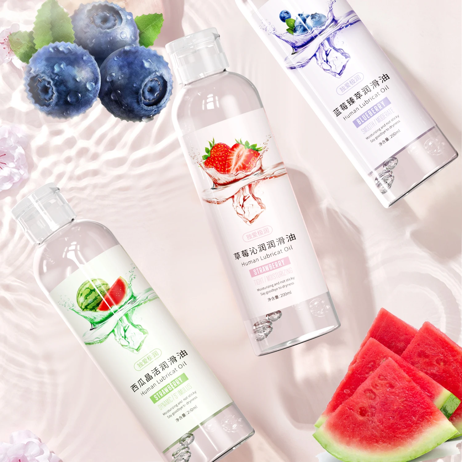 Лубрикант для интима на водной основе с фруктовым ароматом 200 мл