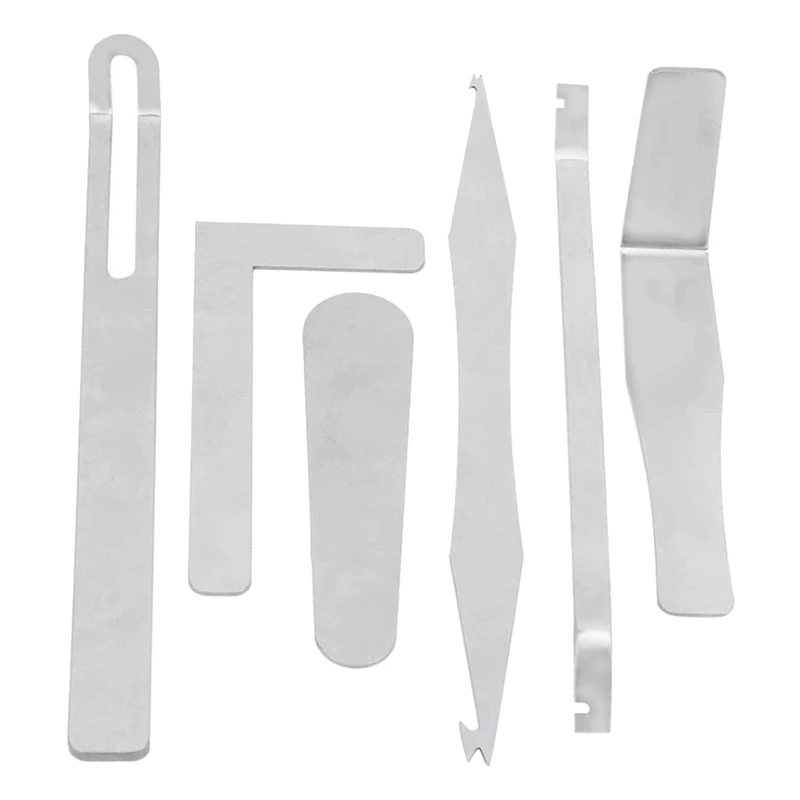 

6Pcs Saxophone Repair Tools Stainless Steel Woodwind Sax Flute Piccolo Clarinet Musical Instrument Repair Accessories