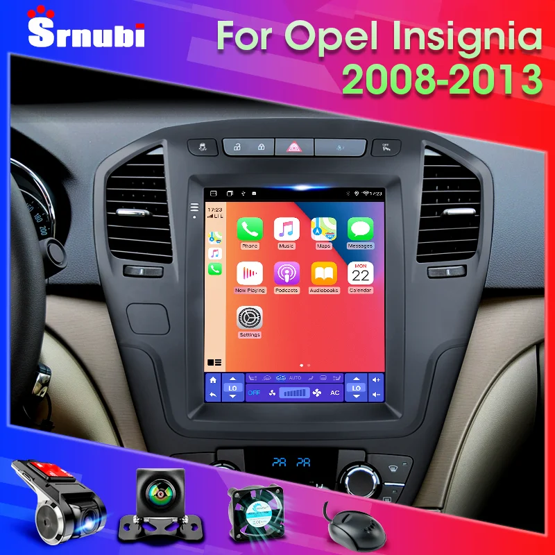 Автомагнитола для Opel Insignia Buick Regal 2008-2013 2Din Android 11 мультимедийный плеер Carplay